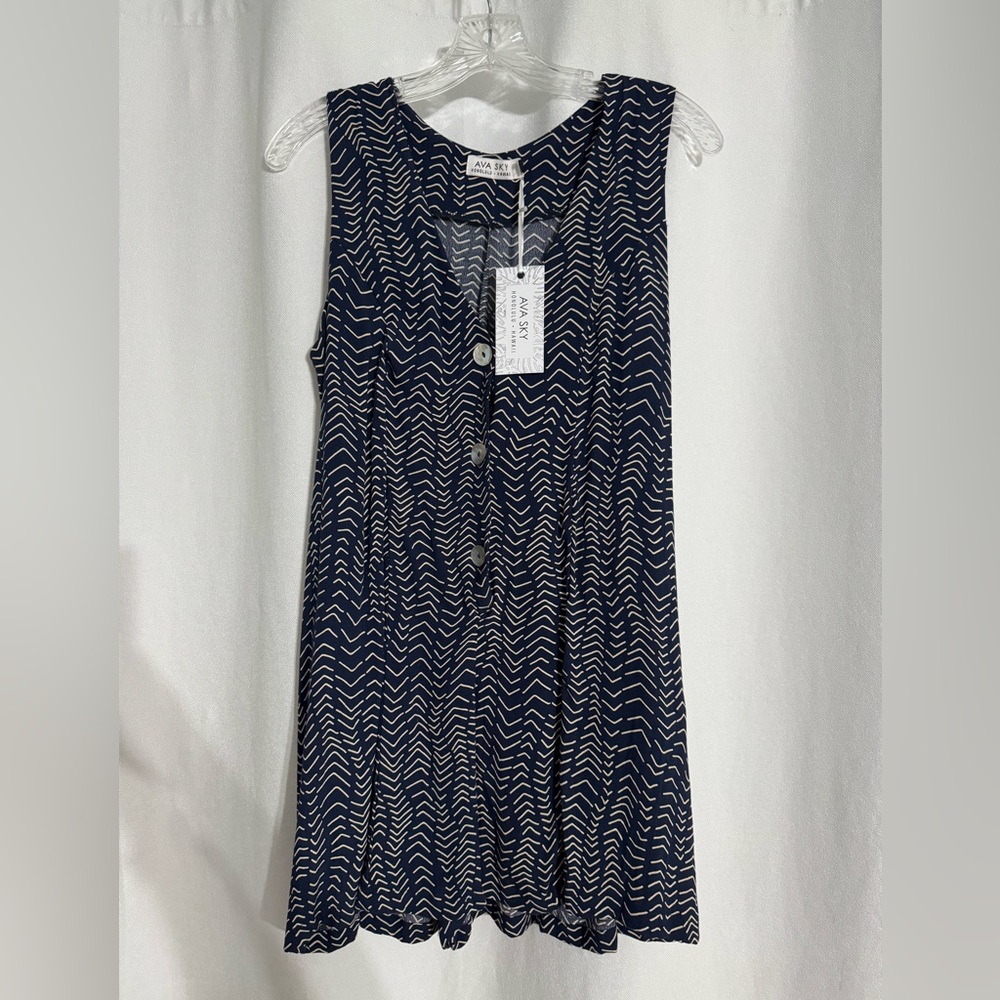 Ava Sky Romper NWT